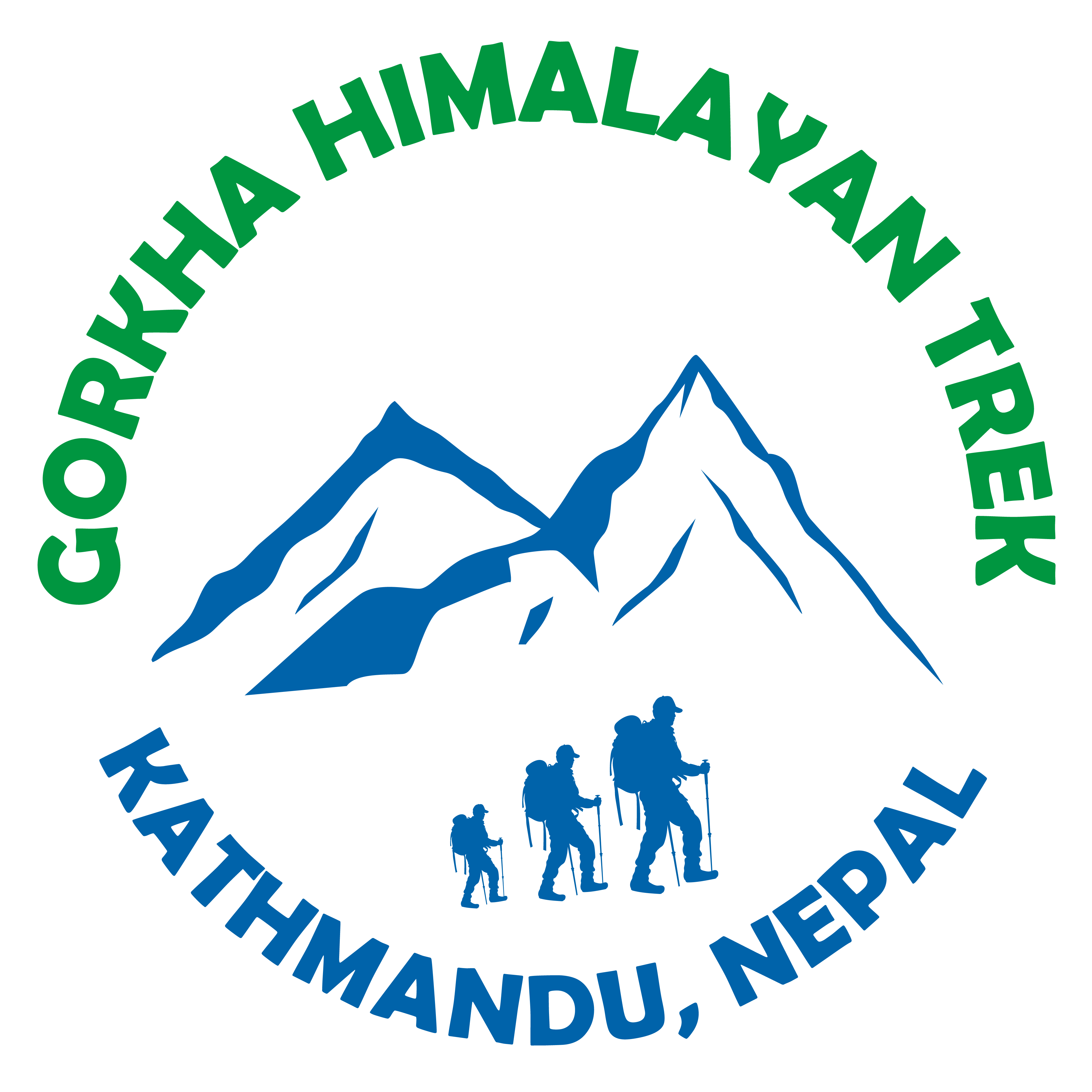 Gorkha Himalayan trek Logo